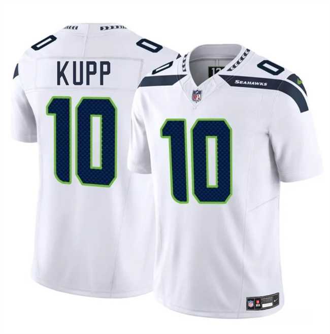 Men & Women & Youth Seattle Seahawks #10 Cooper Kupp White 2025 F.U.S.E. Vapor Limited Stitched Jersey->tampa bay buccaneers->NFL Jersey